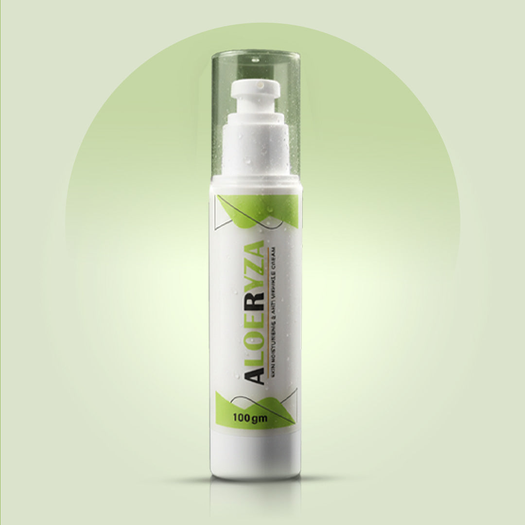 كريم مرطب ألوريزا (خالي من العطور) - Aloeryza Moisturizing Cream (Fragrance Free)