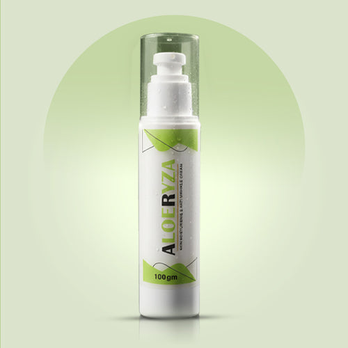 كريم مرطب ألوريزا (خالي من العطور) - Aloeryza Moisturizing Cream (Fragrance Free)