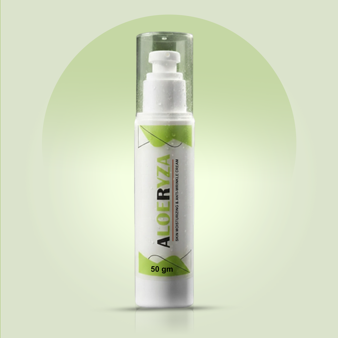 كريم مرطب ألوريزا (خالي من العطور) - Aloeryza Moisturizing Cream (Fragrance Free)