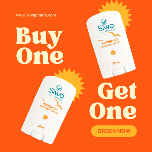 Aloeryza Sunscreen Stick 1+1  (عبوتين بسعر واحدة)