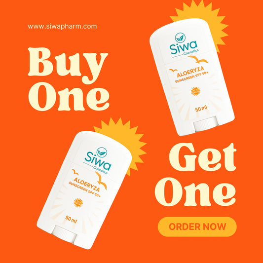 Aloeryza Sunscreen Stick 1+1  (عبوتين بسعر واحدة)